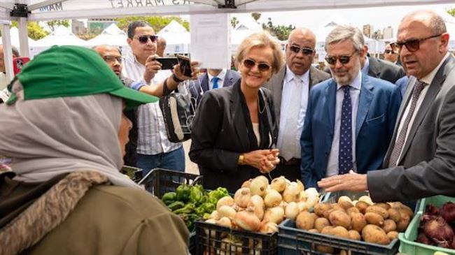 رئيس غرفة القاهرة التجارية يشارك في تفقد "سوق المزارعين" بالإسكندرية