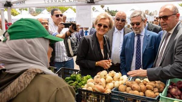 رئيس غرفة القاهرة التجارية يشارك في تفقد "سوق المزارعين" بالإسكندرية