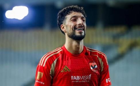 وسام أبو علي يخضع لأشعة رنين في الأهلي بعد إصابة الكاحل