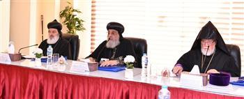 لقاء بطاركة الكنائس الأرثوذكسية الشرقية بالشرق الأوسط في مركز لوجوس بوادي النطرون