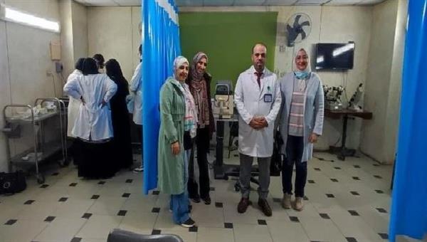 صحة الدقهلية : نجاح أول عملية حقن بدواء "لوسنتس" لطفل مبتسر بمستشفى رمد المنصورة