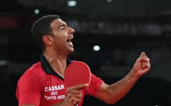   عمر عصر يتأهل للدور الثاني ببطولة العالم لتنس الطاولة بمنافسات الفردي