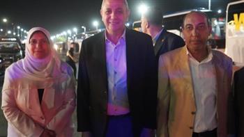   وسط أجواء روحانية.. محافظ الغربية يودع حجاج الجمعيات الأهلية 