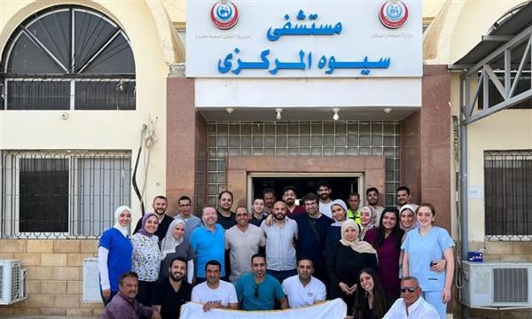 الجامعة البريطانية في مصر تنظم قوافل طبية بسيوة والحوامدية والمنيا
