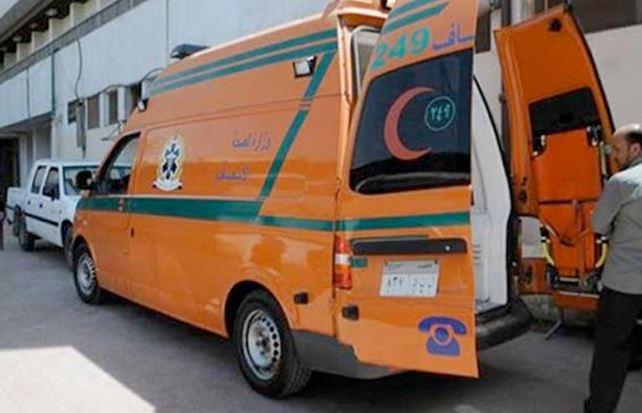 إصابة عاملين سقط عليهما حائط فى مدينة الشيخ زايد