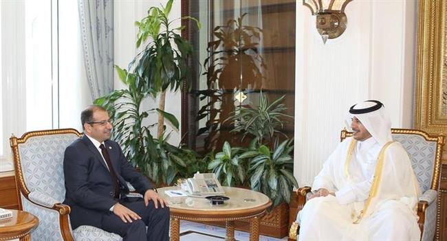 قطر والعراق يبحثان تعزيز التعاون المشترك