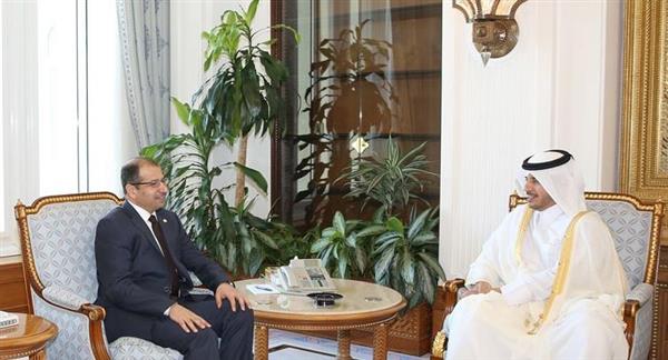قطر والعراق يبحثان تعزيز التعاون المشترك