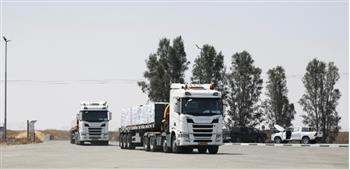   دخول 5 شاحنات مساعدات إلى قطاع غزة اليوم