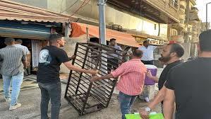 رفع 1100 حالة إشغال للمقاهي والمطاعم والمحال بحدائق الأهرام