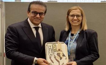   وزير الصحة يلتقى نظيرته السلوفينية لبحث التعاون في المجالات الطبية  