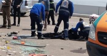 إصابة عدد من الأشخاص فى حادثين بأوسيم