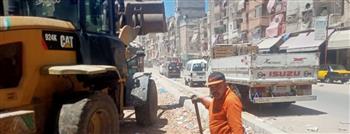   محافظة الإسكندرية: حملة مكبرة على مقار النباشين بشارعي الترعة المردومة وأحمد ابو سليمان 