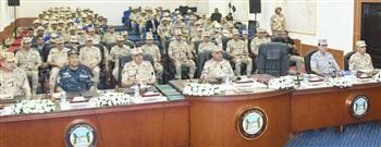 وزير الدفاع يشهد تنفيذ المرحلة الرئيسية لمشروع مراكز القيادة التعبوى للمنطقة الغربية العسكرية
