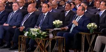  الرئيس السيسي: مصرون على تغيير الواقع الذي نعيش فيه