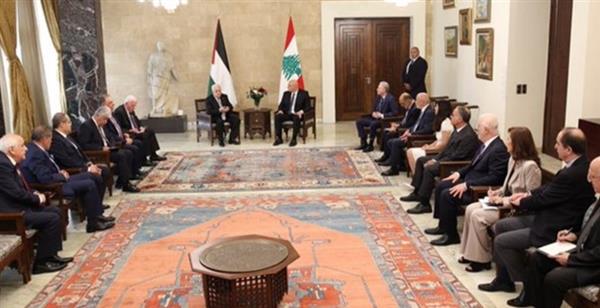 بيان لبناني فلسطيني مشترك: الاتفاق على حصر السلاح بيد الدولة اللبنانية