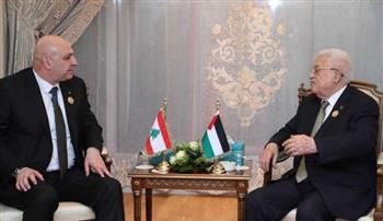   رئيسا فلسطين ولبنان يبحثان آخر مستجدات الأوضاع في قطاع غزة