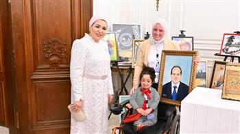   السيدة انتصار السيسي: الدولة مستمرة في دعم ذوي الهمم وتمكينهم