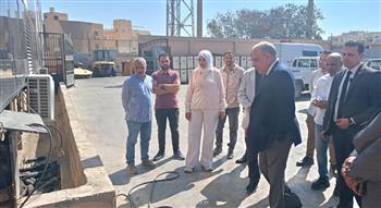   وزير الكهرباء والطاقة المتجددة يتفقد شركة شمال القاهرة لتوزيع الكهرباء