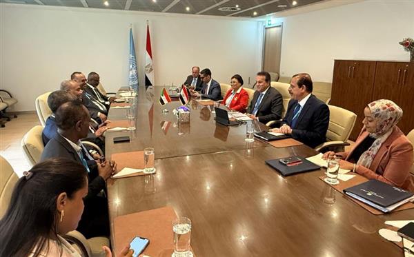 الدكتور خالد عبدالغفار يلتقي وزير الصحة السوداني لبحث أوجه التعاون المشترك