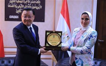 نائب محافظ الإسكندرية تبحث مع وفد جوانجدونج الصيني سبل تعزيز التعاون الاقتصادي
