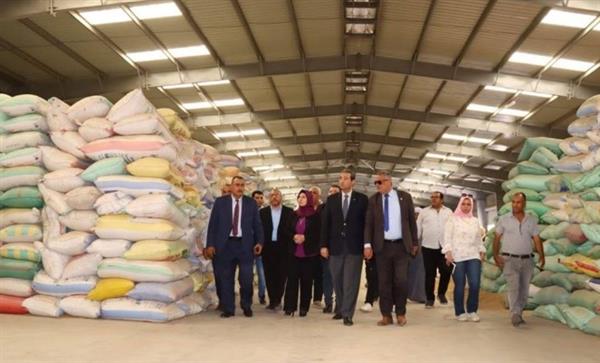 توريد 4100 طن قمح لشون ومخازن دمياط