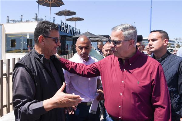 محافظ الإسكندرية يشدد على توحيد الهوية البصرية بطول شواطىء دائرة المنتزة أول وثان