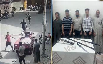 كشف ملابسات فيديو تضمن مشاجرة بين بعض الأشخاص بإستخدام أسلحة بالأقصر