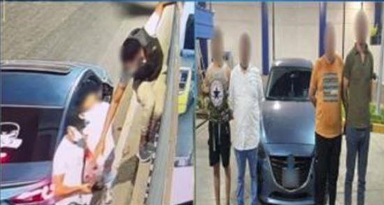 كشف ملابسات فيديو متضمناً قيام أشخاص بإلقاء زجاجات على معرض سيارات بالجيزة