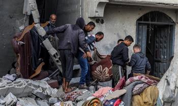   استشهاد 9 فلسطينيين إثر قصف إسرائيلي على منازل وخيام في غزة  ​
