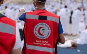   الهلال الأحمر السعودي : انتشار مكثف لفرق الإسعاف لخدمة لضيوف الرحمن
