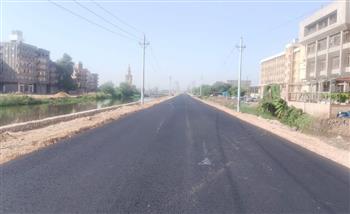   محافظ الغربية يتابع أعمال الرصف بكورنيش المحلة الجديد