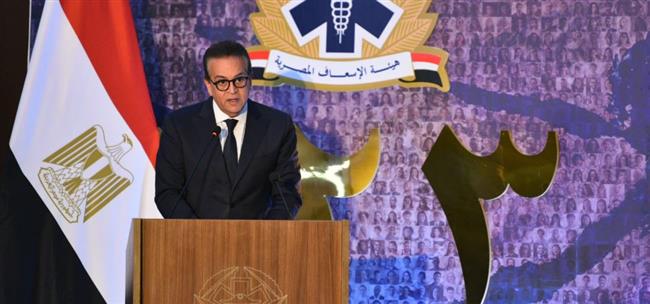 عبدالغفار: تطوير الإسعاف ضرورة وطنية و123 عامًا من العطاء الإنساني في مصر