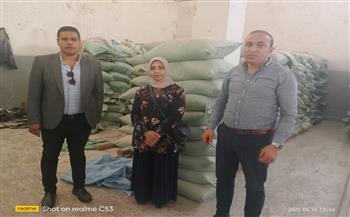   تموين الاسكندرية  تضبط دقيق  مدعم قبل تهريبه الى السوق السوداء وبقال تموين  تصرف فى السلع التموينية