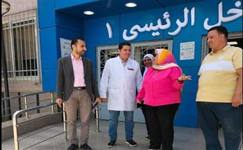   مدير عام الطب العلاجي تفاجئ مستشفى القناطر الخيرية 