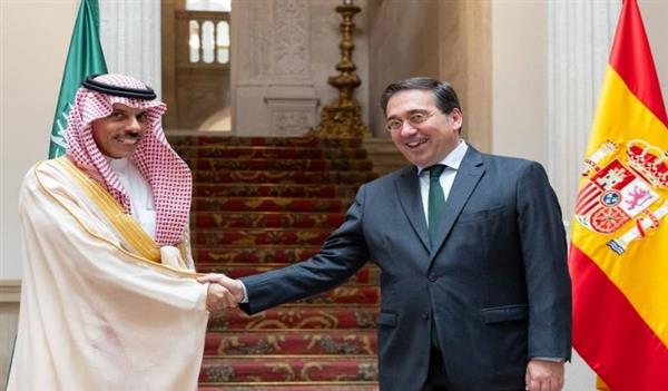 وزيرا خارجية السعودية و إسبانيا يبحثان العلاقات الثنائية والتطورات الإقليمية والدولية