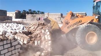   إزالة 35 حالة بناء مخالف بأحياء الإسكندرية