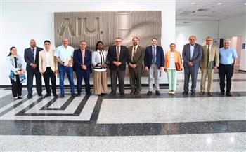   جامعة العلمين الدولية تستقبل وفداً رفيع المستوى من جامعة جيمس ماديسون الأمريكية لتعزيز التعاون الأكاديمي