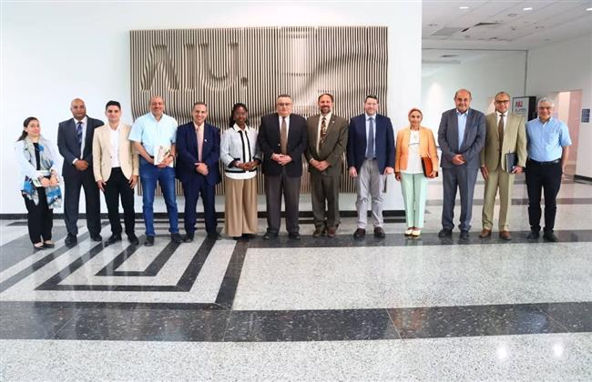 جامعة العلمين الدولية تستقبل وفداً رفيع المستوى من جامعة جيمس ماديسون الأمريكية لتعزيز التعاون الأكاديمي