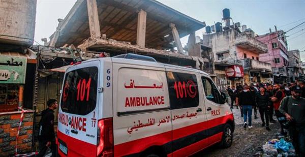 الهلال الأحمر الفلسطيني: تعاملنا مع عدة إصابات برصاص الاحتلال الحي والمطاطي
