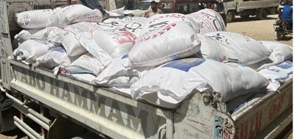 الجيزة: ضبط ٢.٥ طن دقيق بلدي مدعم معاد تعبئته بمنشأة مخالفة بحدائق الأهرام