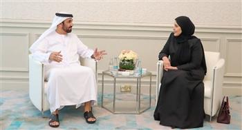   اليماحي يلتقي رئيسة اللجنة الوطنية لحقوق الإنسان في قطر