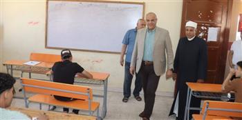 محافظ القليوبية يتفقد لجان امتحانات الشهادة الثانوية الأزهرية
