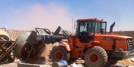إزالة 50 طاحونة وكسارة خاصة بالذهب بأسوان