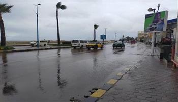   أمطار خفيفة بالإسكندرية مع استمرار حركة الملاحة بالميناء