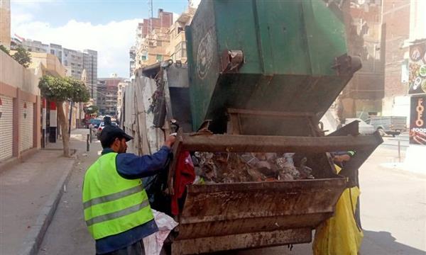 الدقهلية: رفع 565 طن مخلفات بلدية وتجمعات قمامة بـ المنصورة وطلخا