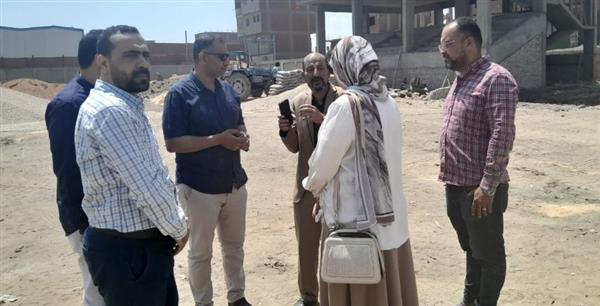 " الفرماوي" يتفقد الأعمال الإنشائية لملعب نادي مسطرد بتكلفة 13 مليون جنيه