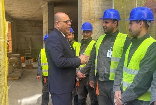 وزير العمل يبحث مع شركة بصربيا توفير عمالة مصرية في هذه المجالات