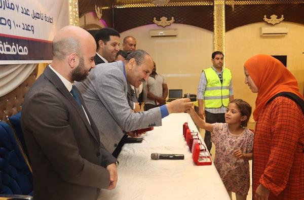 بني سويف .. احتفالية الأورمان لافتتاح إعمار منازل وتسليم مشروعات صغيرة