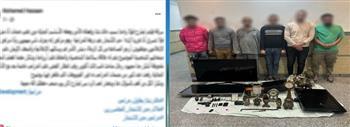 كشف ملابسات تضرر شخص من سرقة محتويات الفيلا المملوكة له بالجيزة