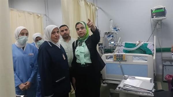 مدير التأمين الصحي بالقليوبية تجرى أول جولة تفقدية بمستشفى النيل بشبرا